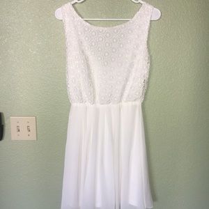 White Lacy Dress
